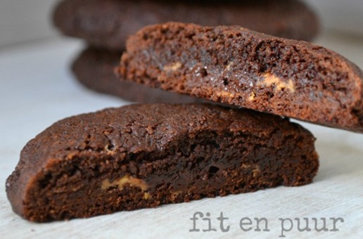 Fonkelnieuw Chocoladekoekjes met vulling | Fit en puur | Recepten voor gezonde YD-35